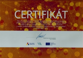certifikát
